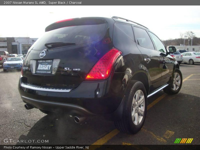 Super Black / Charcoal 2007 Nissan Murano SL AWD