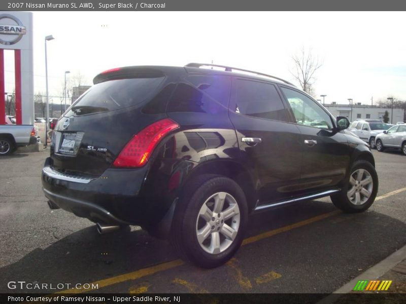 Super Black / Charcoal 2007 Nissan Murano SL AWD