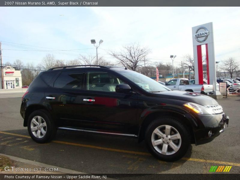 Super Black / Charcoal 2007 Nissan Murano SL AWD