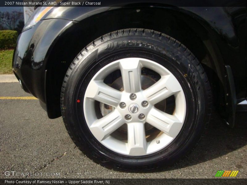 Super Black / Charcoal 2007 Nissan Murano SL AWD