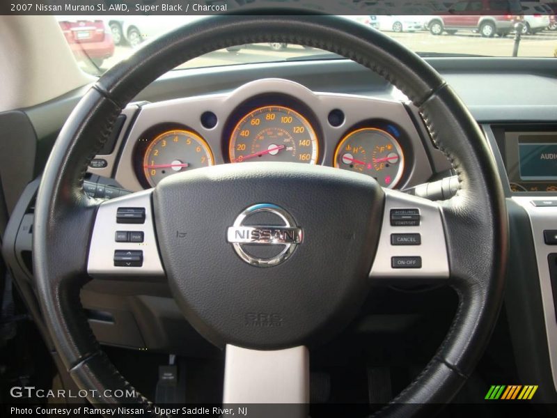 Super Black / Charcoal 2007 Nissan Murano SL AWD
