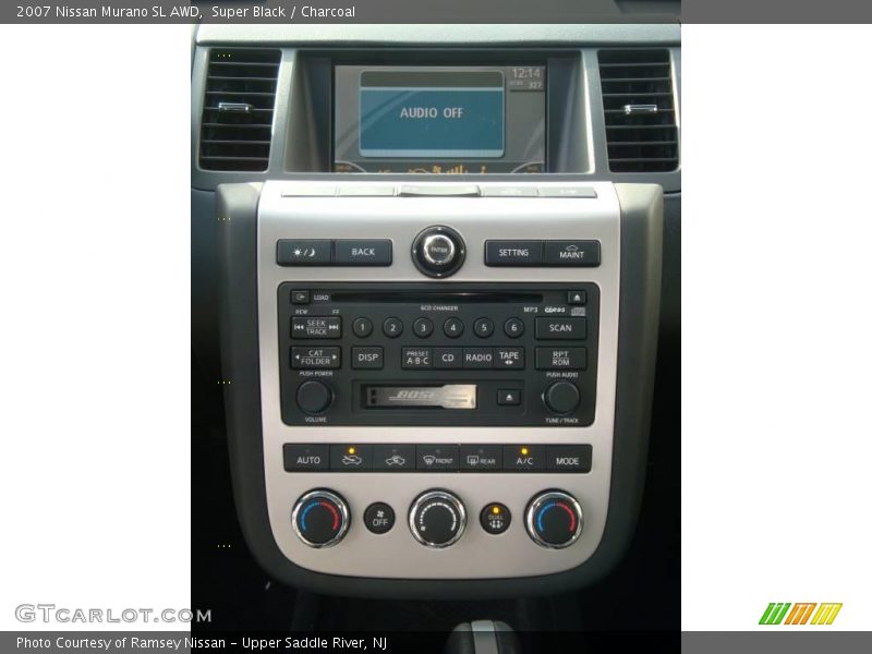 Super Black / Charcoal 2007 Nissan Murano SL AWD