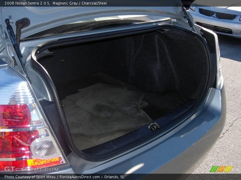 Magnetic Gray / Charcoal/Steel 2008 Nissan Sentra 2.0 S