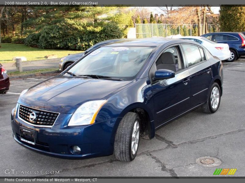 Blue Onyx / Charcoal/Steel 2008 Nissan Sentra 2.0