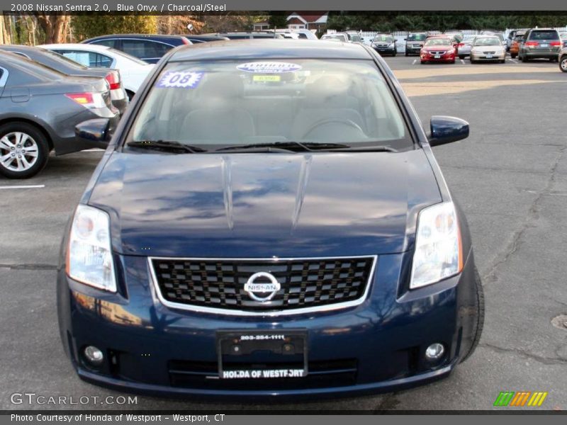 Blue Onyx / Charcoal/Steel 2008 Nissan Sentra 2.0