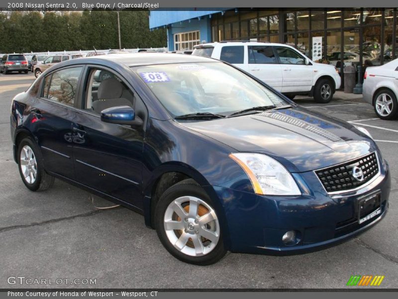 Blue Onyx / Charcoal/Steel 2008 Nissan Sentra 2.0