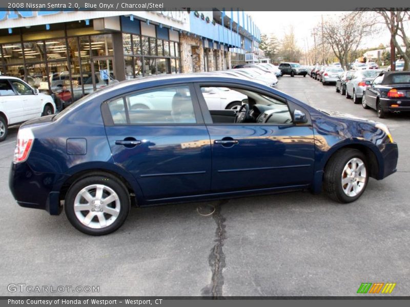 Blue Onyx / Charcoal/Steel 2008 Nissan Sentra 2.0
