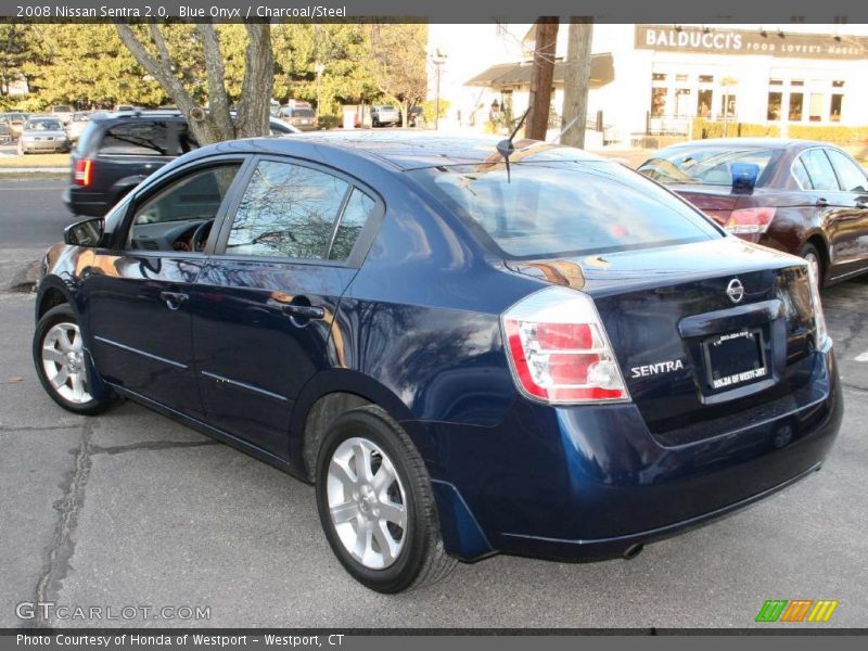 Blue Onyx / Charcoal/Steel 2008 Nissan Sentra 2.0