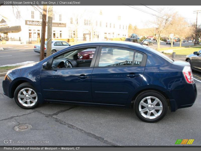 Blue Onyx / Charcoal/Steel 2008 Nissan Sentra 2.0