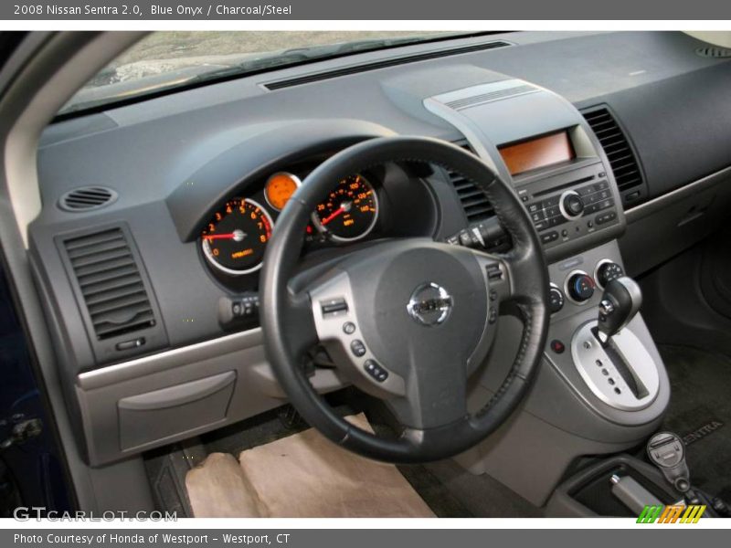 Blue Onyx / Charcoal/Steel 2008 Nissan Sentra 2.0
