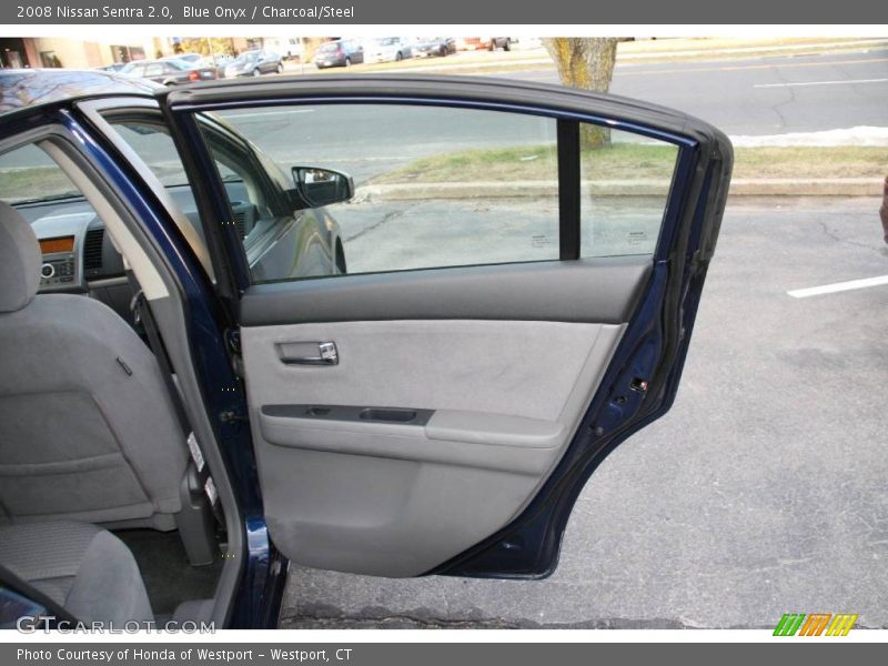 Blue Onyx / Charcoal/Steel 2008 Nissan Sentra 2.0