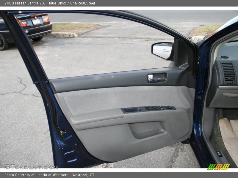 Blue Onyx / Charcoal/Steel 2008 Nissan Sentra 2.0