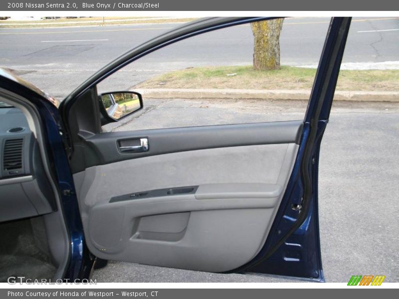 Blue Onyx / Charcoal/Steel 2008 Nissan Sentra 2.0