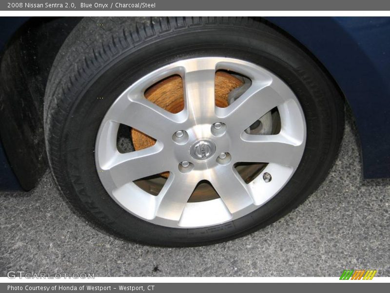 Blue Onyx / Charcoal/Steel 2008 Nissan Sentra 2.0