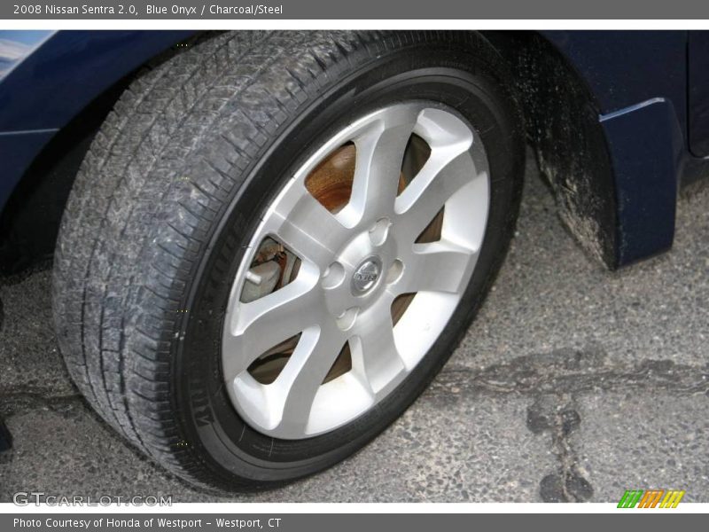 Blue Onyx / Charcoal/Steel 2008 Nissan Sentra 2.0