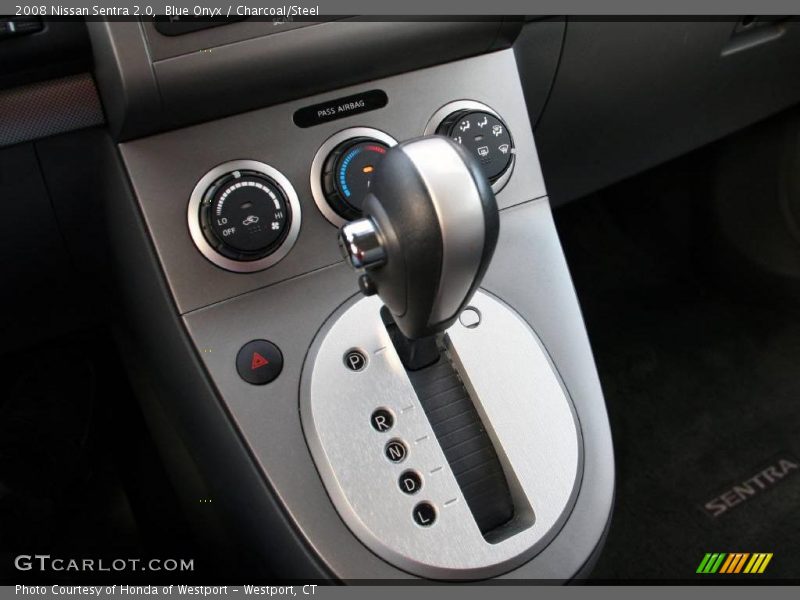 Blue Onyx / Charcoal/Steel 2008 Nissan Sentra 2.0