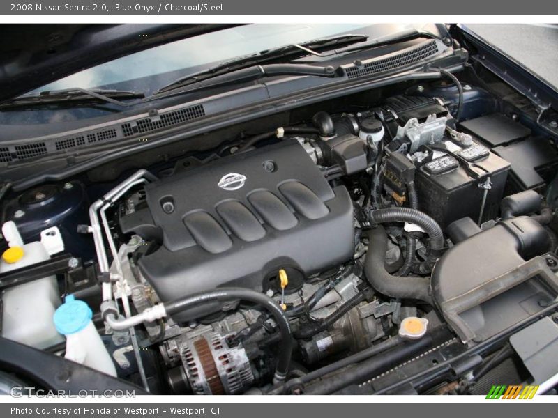 Blue Onyx / Charcoal/Steel 2008 Nissan Sentra 2.0