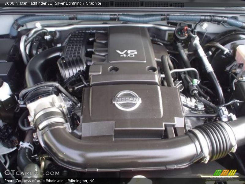 Silver Lightning / Graphite 2008 Nissan Pathfinder SE