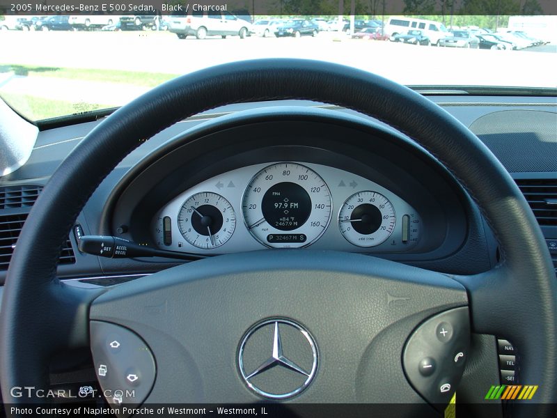 Black / Charcoal 2005 Mercedes-Benz E 500 Sedan