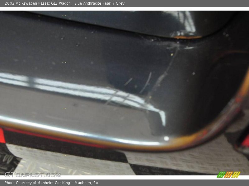 Blue Anthracite Pearl / Grey 2003 Volkswagen Passat GLS Wagon