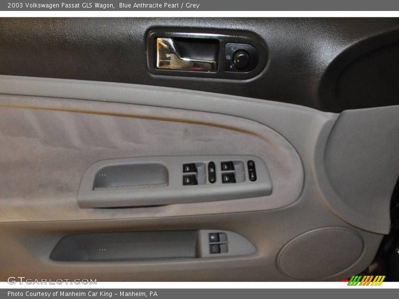 Blue Anthracite Pearl / Grey 2003 Volkswagen Passat GLS Wagon