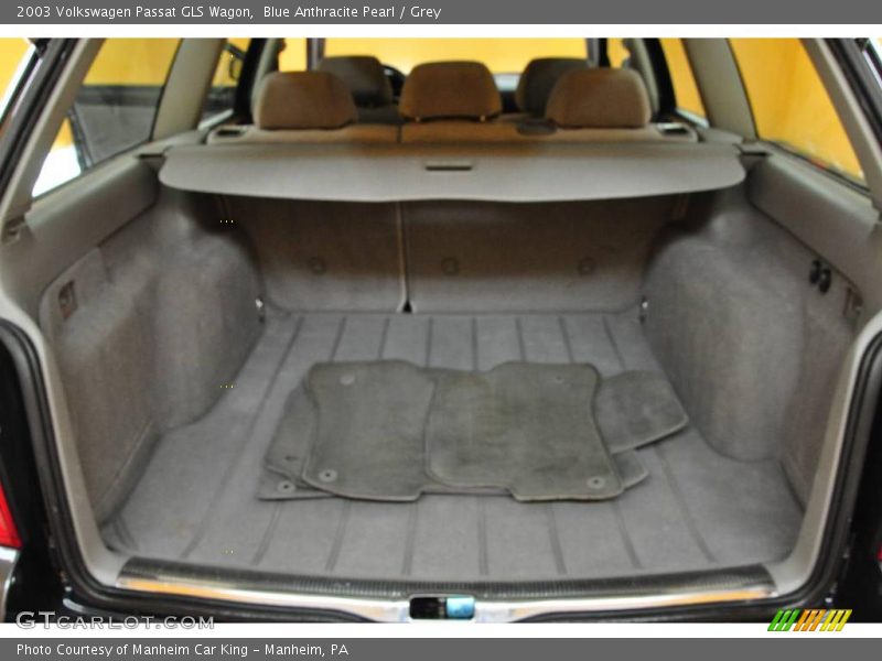 Blue Anthracite Pearl / Grey 2003 Volkswagen Passat GLS Wagon