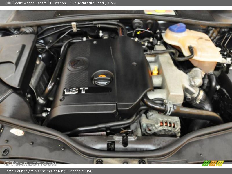 Blue Anthracite Pearl / Grey 2003 Volkswagen Passat GLS Wagon