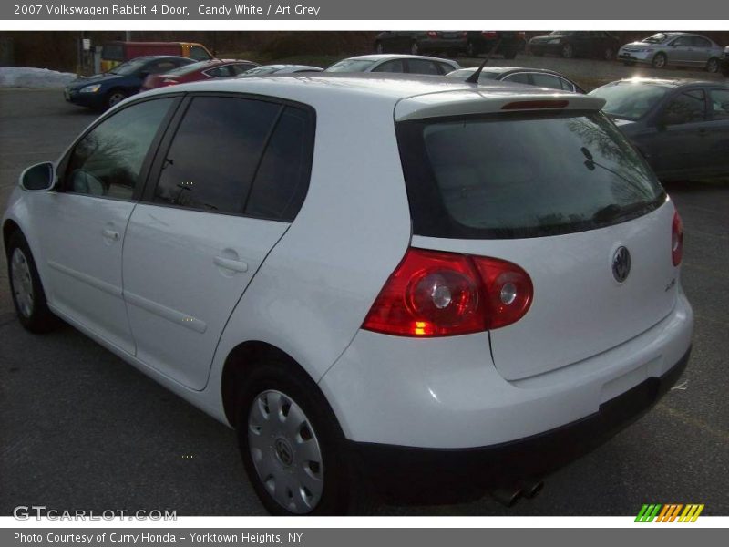 Candy White / Art Grey 2007 Volkswagen Rabbit 4 Door