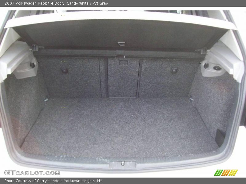 Candy White / Art Grey 2007 Volkswagen Rabbit 4 Door