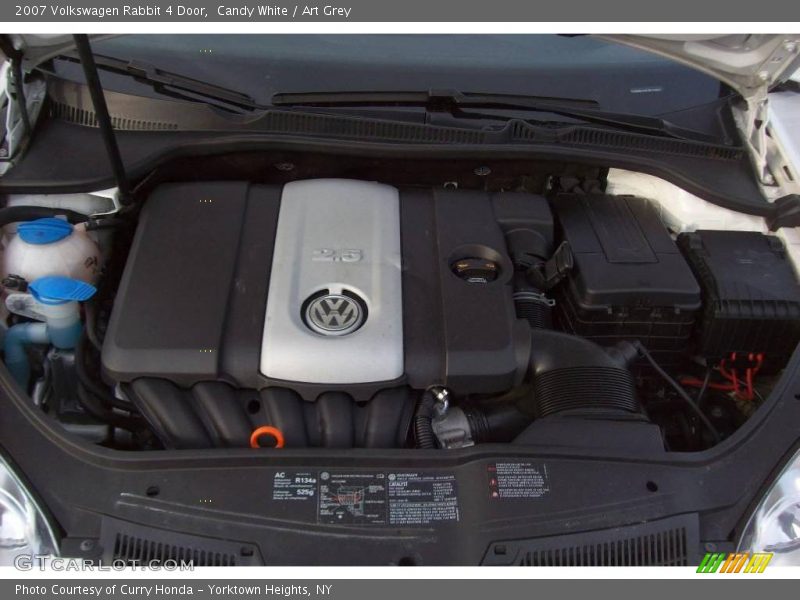 Candy White / Art Grey 2007 Volkswagen Rabbit 4 Door