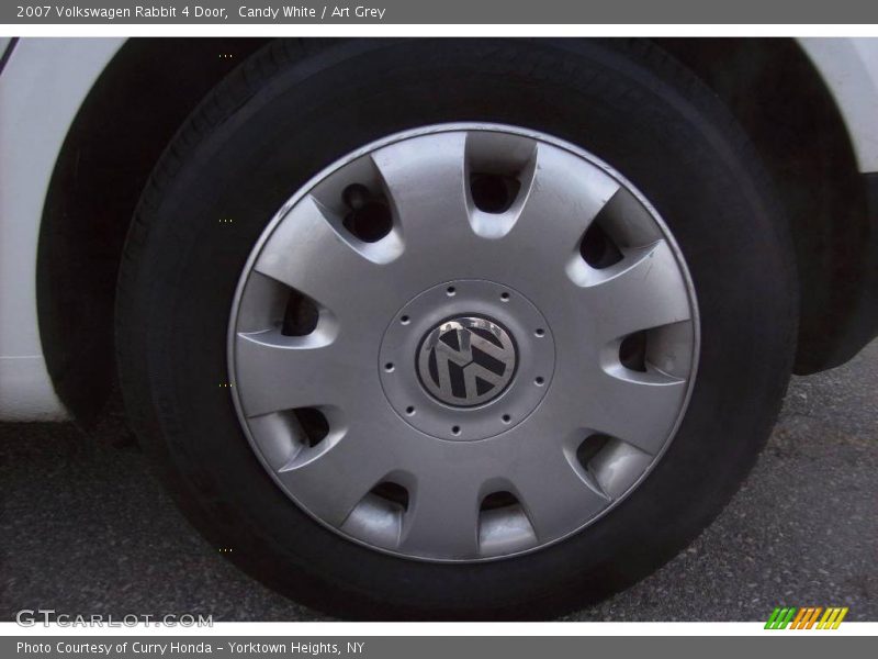 Candy White / Art Grey 2007 Volkswagen Rabbit 4 Door