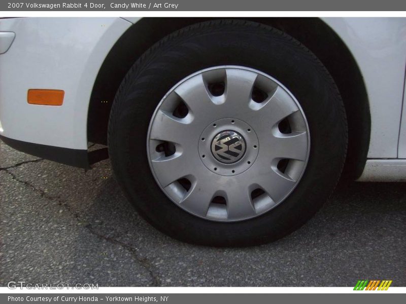 Candy White / Art Grey 2007 Volkswagen Rabbit 4 Door