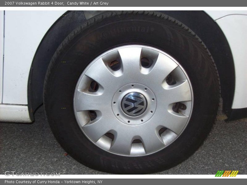 Candy White / Art Grey 2007 Volkswagen Rabbit 4 Door