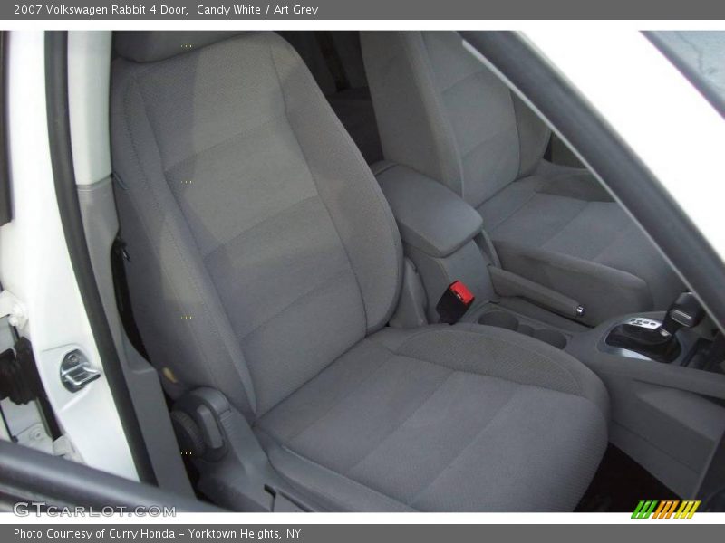 Candy White / Art Grey 2007 Volkswagen Rabbit 4 Door
