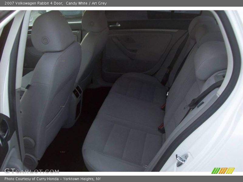 Candy White / Art Grey 2007 Volkswagen Rabbit 4 Door