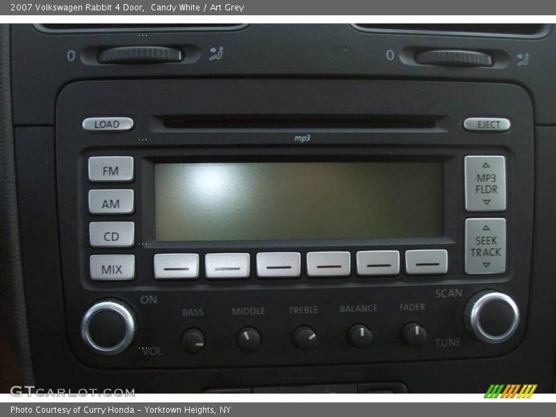 Candy White / Art Grey 2007 Volkswagen Rabbit 4 Door
