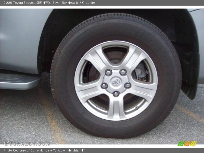 Silver Sky Metallic / Graphite 2008 Toyota Sequoia SR5 4WD