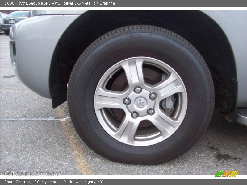 Silver Sky Metallic / Graphite 2008 Toyota Sequoia SR5 4WD