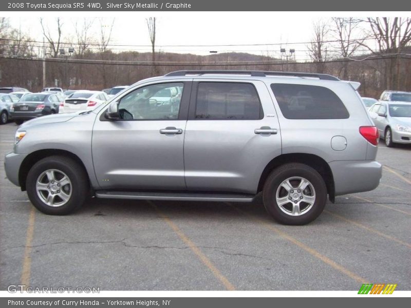 Silver Sky Metallic / Graphite 2008 Toyota Sequoia SR5 4WD