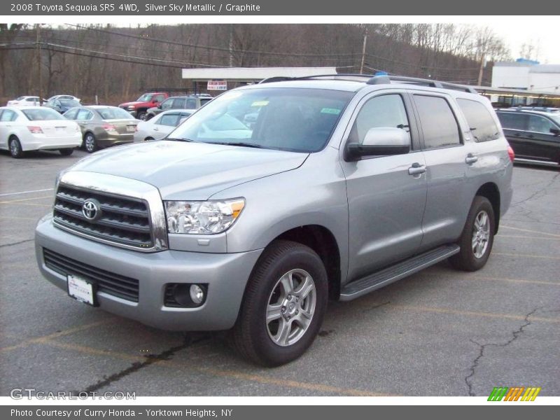 Silver Sky Metallic / Graphite 2008 Toyota Sequoia SR5 4WD