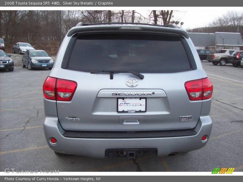 Silver Sky Metallic / Graphite 2008 Toyota Sequoia SR5 4WD