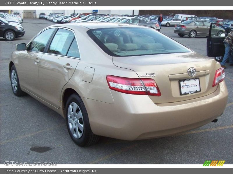Sandy Beach Metallic / Bisque 2010 Toyota Camry LE
