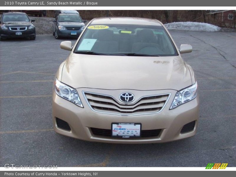 Sandy Beach Metallic / Bisque 2010 Toyota Camry LE