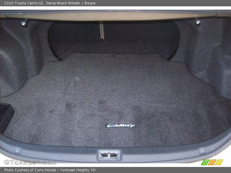  2010 Camry LE Trunk