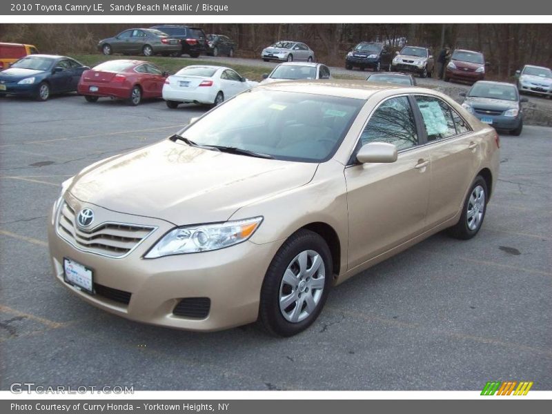 Sandy Beach Metallic / Bisque 2010 Toyota Camry LE