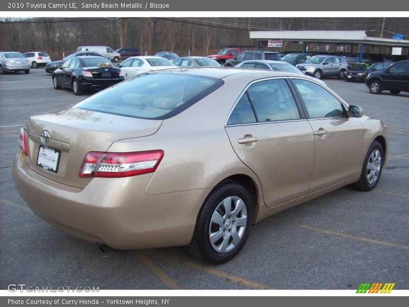 Sandy Beach Metallic / Bisque 2010 Toyota Camry LE
