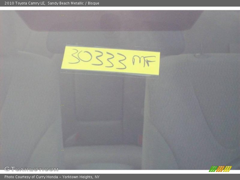 Sandy Beach Metallic / Bisque 2010 Toyota Camry LE