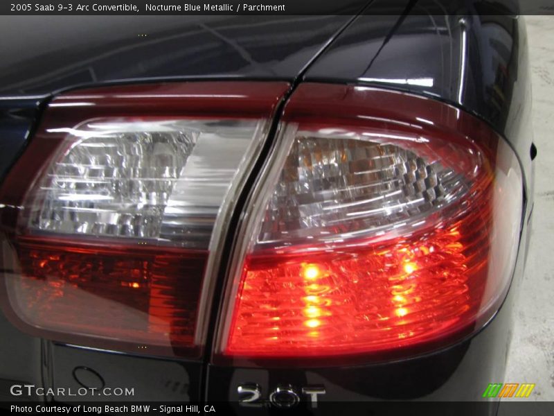Nocturne Blue Metallic / Parchment 2005 Saab 9-3 Arc Convertible