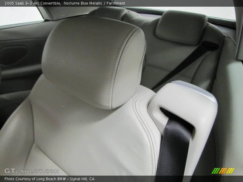 Nocturne Blue Metallic / Parchment 2005 Saab 9-3 Arc Convertible