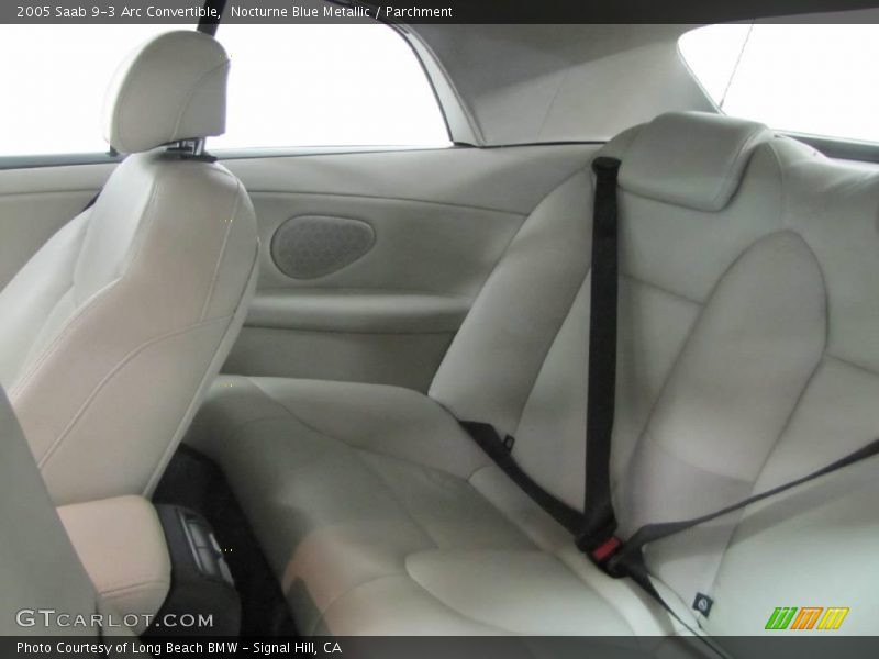 Nocturne Blue Metallic / Parchment 2005 Saab 9-3 Arc Convertible